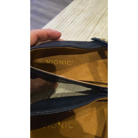 Vionic Women's Alameda Mary Jane Flats Black Casual Shoes Size 12 - Picture 5 of 7